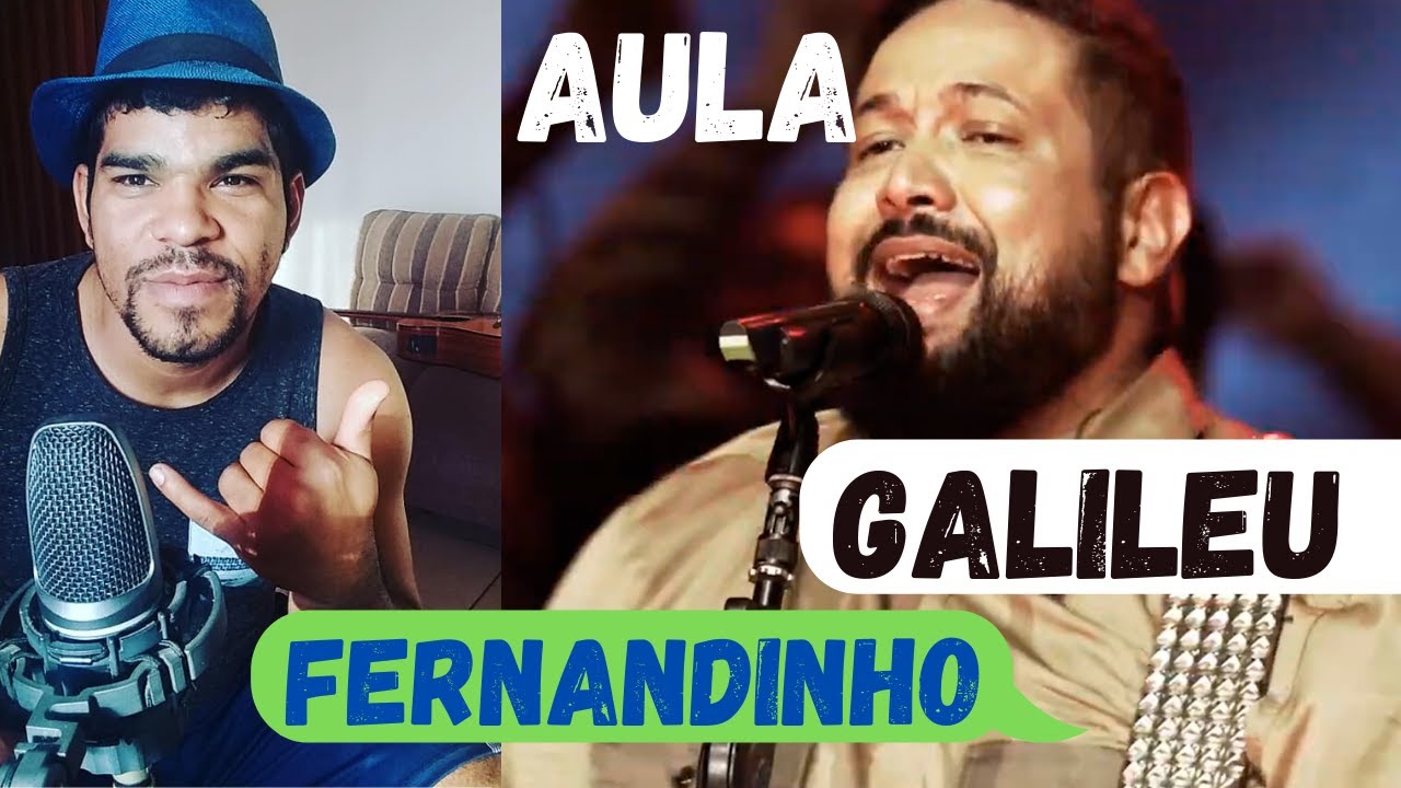 AULA VIOLÃO - GALILEU  I FERNANDINHO VERSÃO 2020 COM ACORDES SUPER FÁCEIS QUALQUER UM CONSEGUE TOCAR
