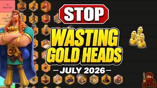 Which Commanders Are Actually Worth Your Gold Heads? July 2026 Tier List | Rise of Kingdoms