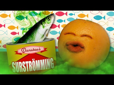 Annoying Orange - The World's Stinkiest Fish Challenge!