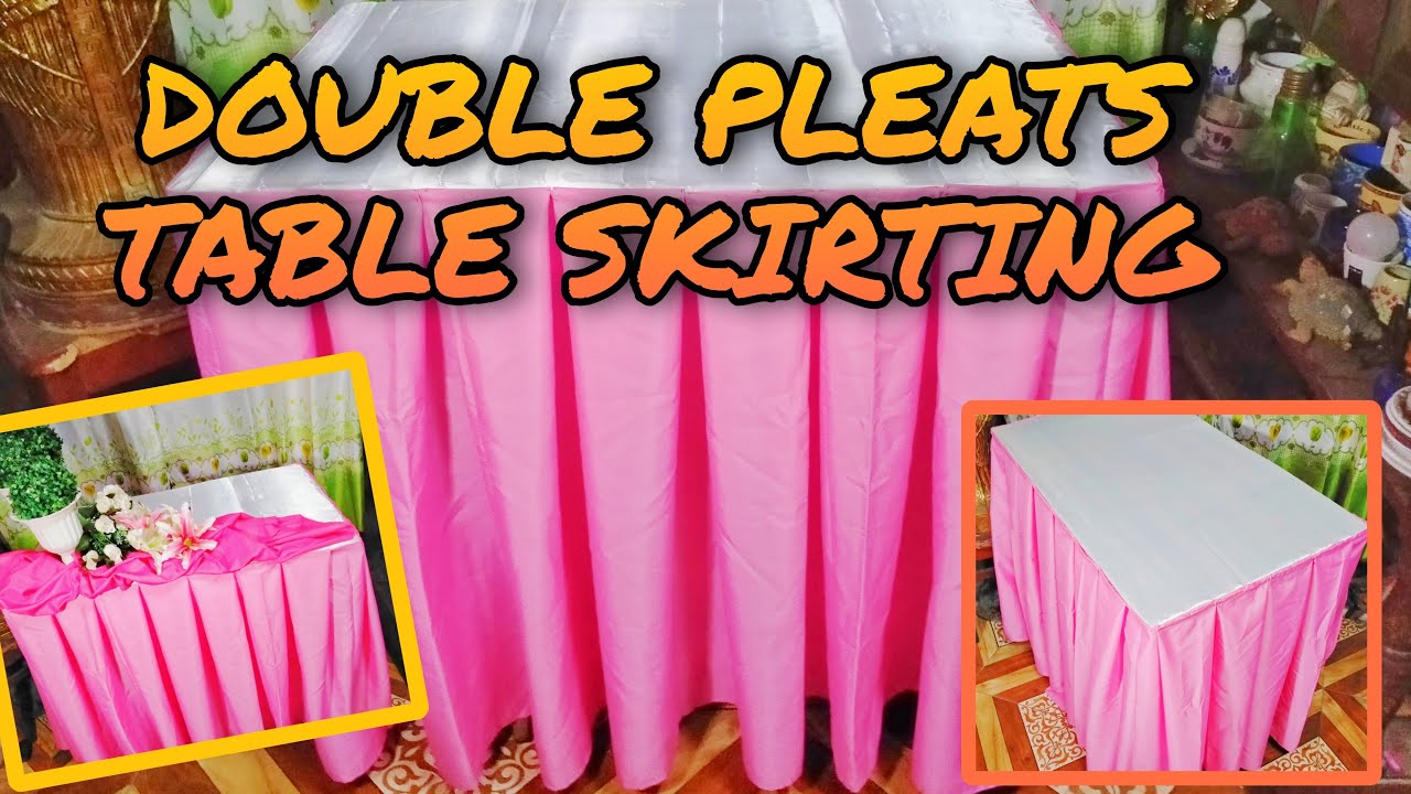Diy Table Skirt Ideas