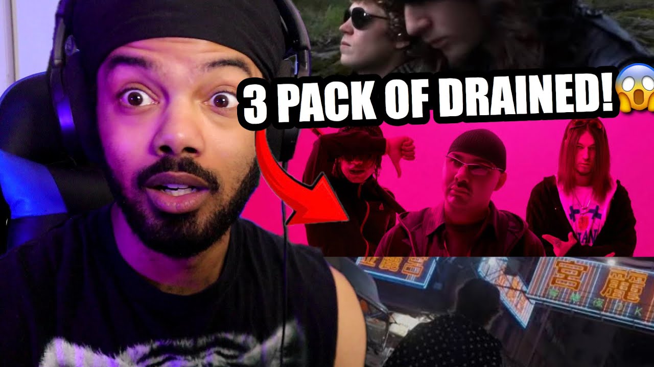 3 упаковки Drained! | Drain Gang — Expression On Your Face, Stadium и Buring Inferno (ОБЗОР)
