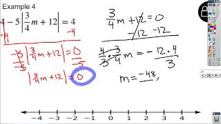 Solving Absolute Value Equations Example 4