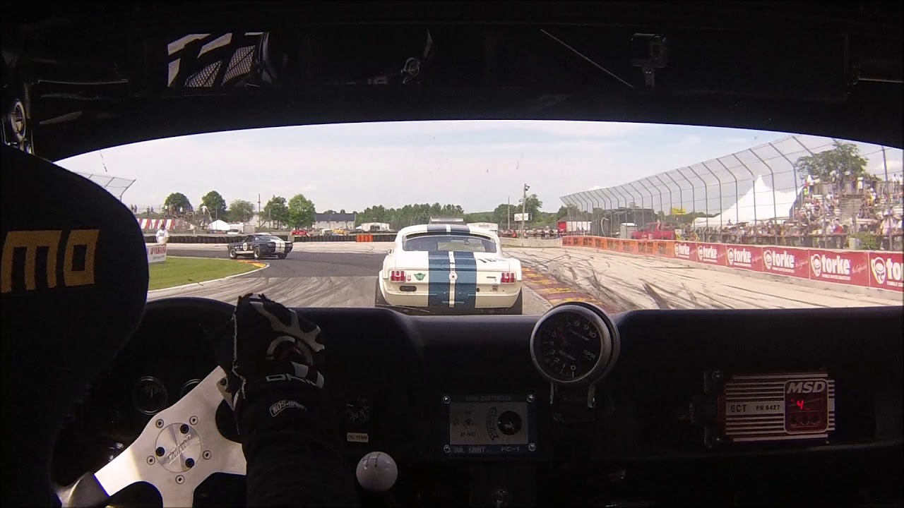1966 Ford Mustang Racing - Road America - Weathertech International Challenge 2019
