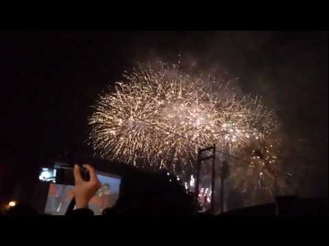 台中體育場2012跨年煙火秀