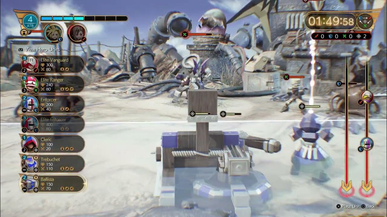 Final Fantasy 7 Rebirth Fort Condor Stage 4 (NORMAL) YouTube