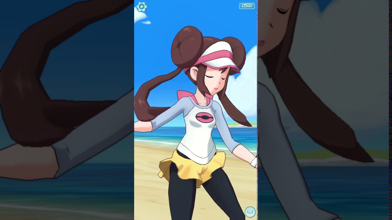 Pokemon Masters - Event: Grass Type Training - Super Hard - Co-op (Phoebe/Lyra/Rosa/Brendan Method)