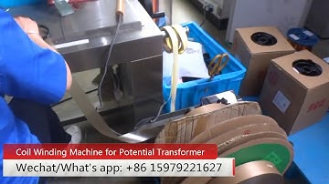 Voltage Transformer CNC PT Automatic Coil Winding Machine