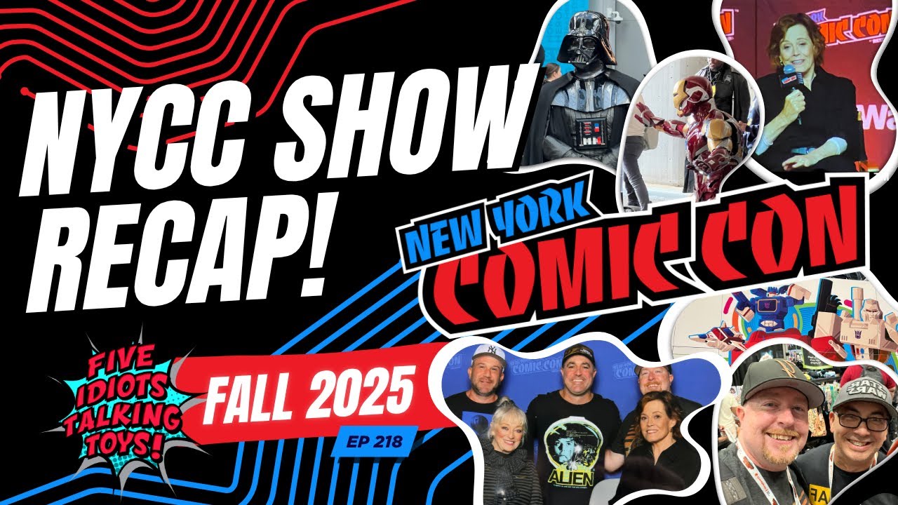 NYCC 2025 RECAP: Sigourney Weaver’s ALIEN 5 Update! (Walter Hill Ripley Script & Exhibits) | Ep218