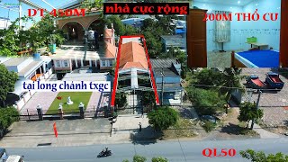Bán Nhà Mặt Tiền Ql50 Xã Long Chánh Thị Xã Gò Công 450M2 Có Thổ Cư 200M Nhà Có Chủ Quyền