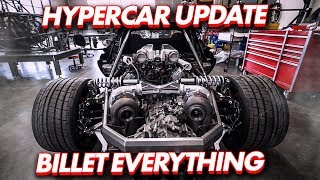Hypercar Build Update - Billet Suspension Is In