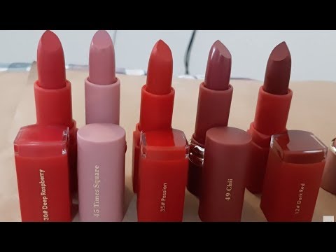 Miss Rose Lipstick Swatches Urdu Hindi Youtube