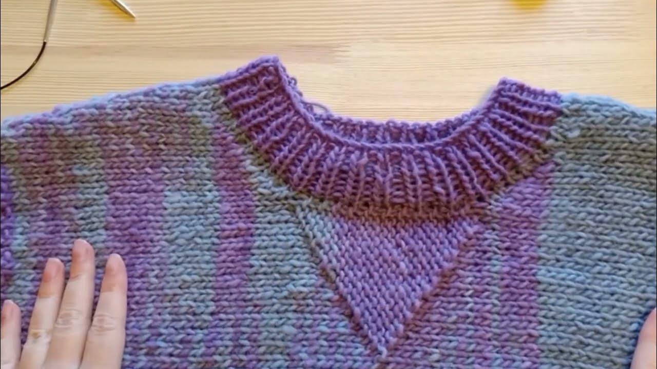 Bind off matching to long tail cast on YouTube