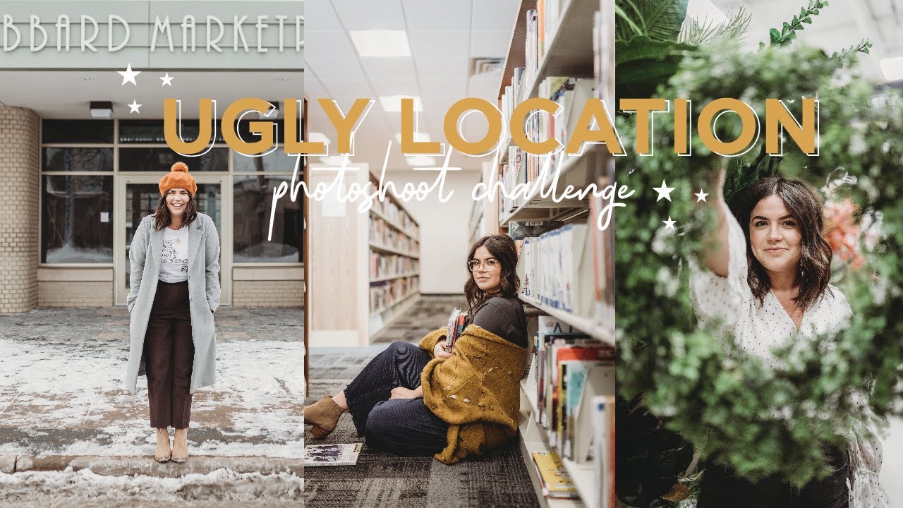 UGLY LOCATION PHOTOSHOOT CHALLENGE