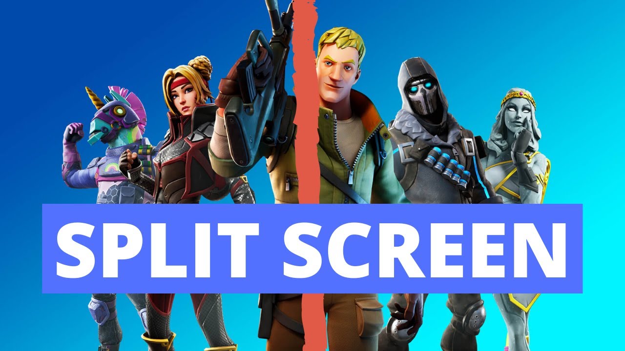 Fortnite Split Screen Chapter 2 STEP BY STEP Guide YouTube