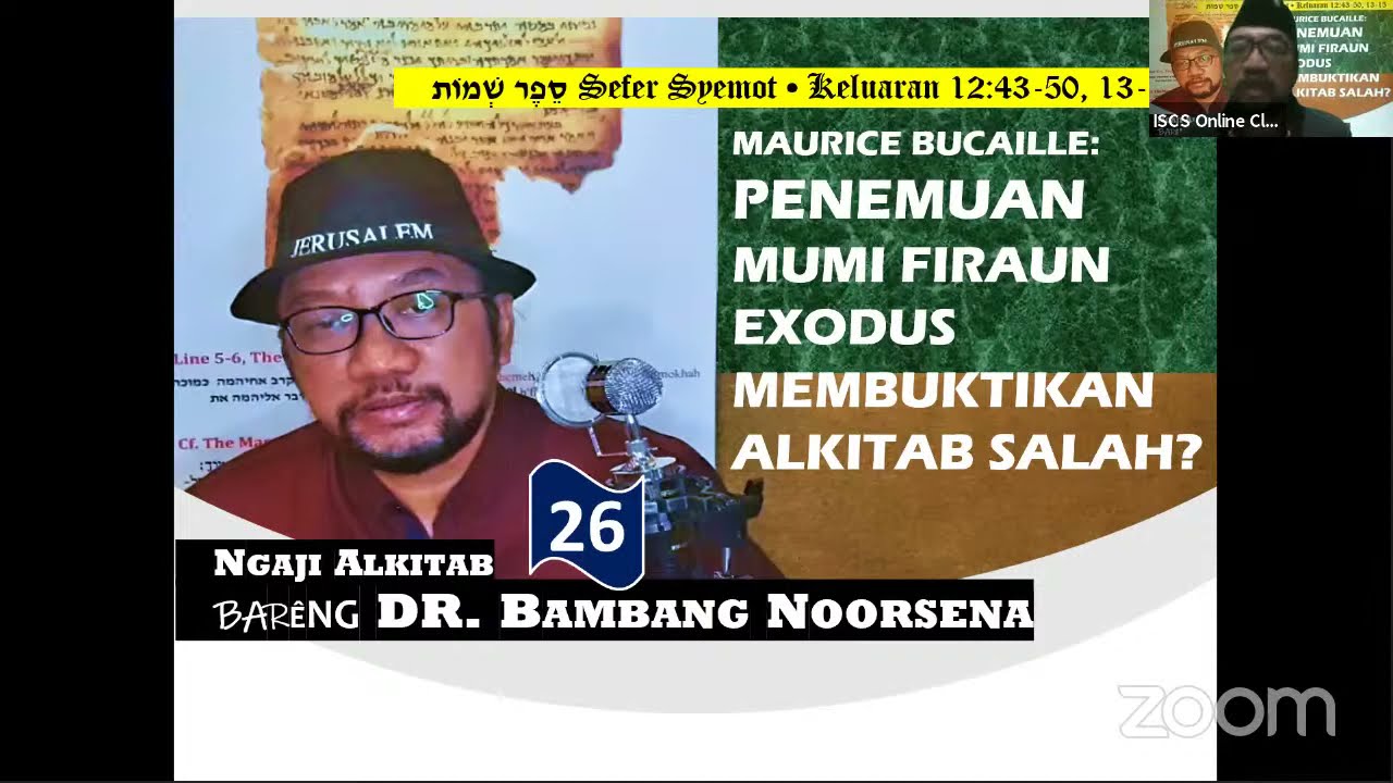 PENEMUAN MUMI FIR'AUN EXODUS MEMBUKTIKAN ALKITAB SALAH? (Ngaji Alkitab sessi 26)