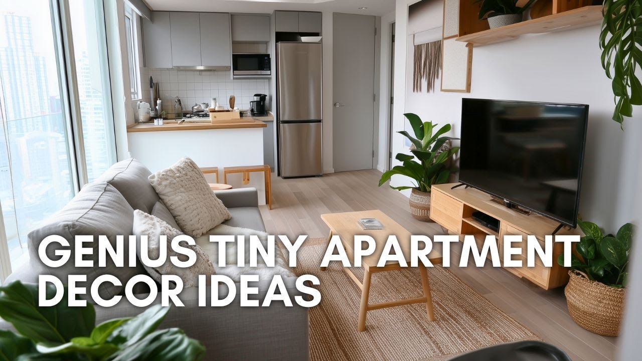 Genius Tiny Apartment Decor Ideas with Smart Space Hacks for Small ...