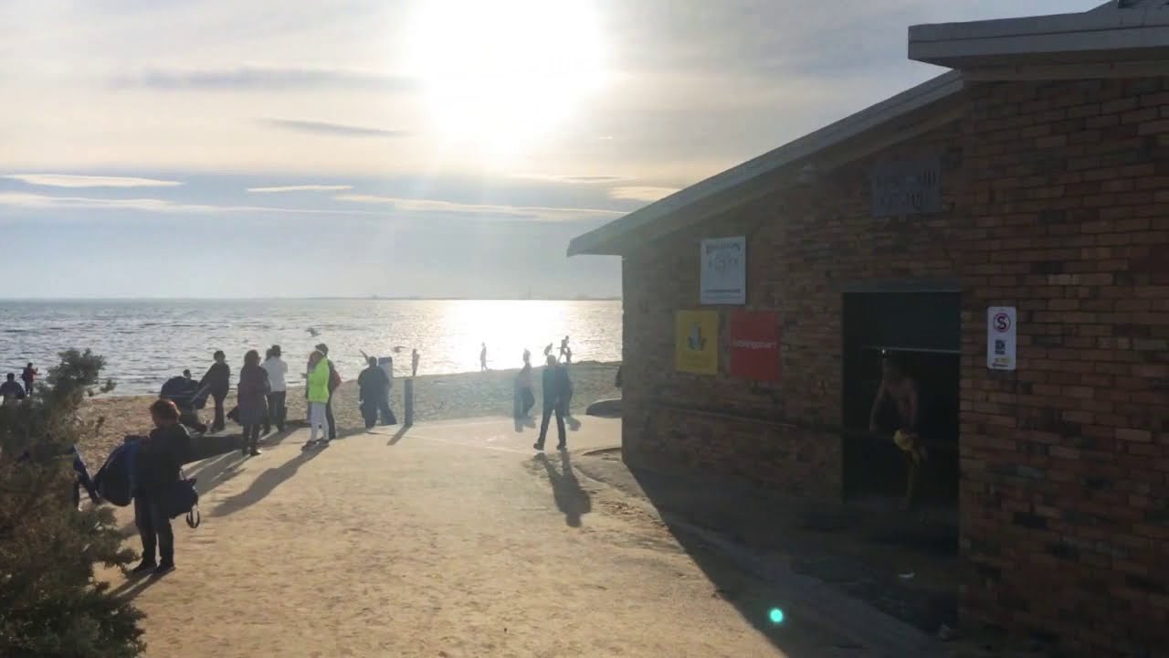 Brighton Beach Bathing Boxes