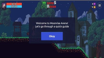 Moonrise Arena - Pixel Action RPG....Gameplay by gameSRover. The game player