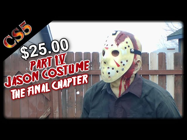 $25.00 Jason part 4 Costume  CS5's Cost Cut Costume Tutorials, Friday the  13th The Final Chapter 