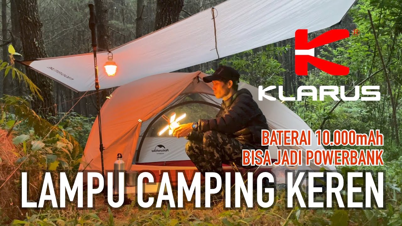 Lampu Solo Camping Keren Mantap Klarus CL2 dan CL3