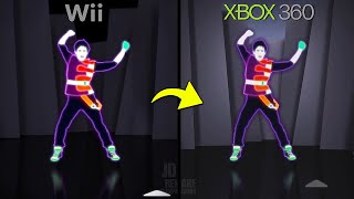 Wii VS. Xbox  PUMP IT | JUST DANCE COMPARISON