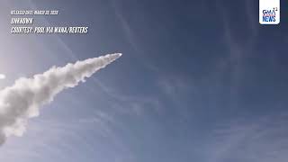 IRGC releases footage of missile launches as Trump urges Iran to act quickly.. | GMA Integrated News