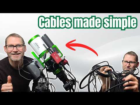 How to Set Up a Deep Sky Imaging Rig (Cables, Cameras & Back Focus)