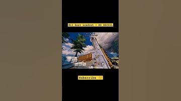 M13 Best Loadout + NO RECOIL #codm #shorts #callofdutymobile