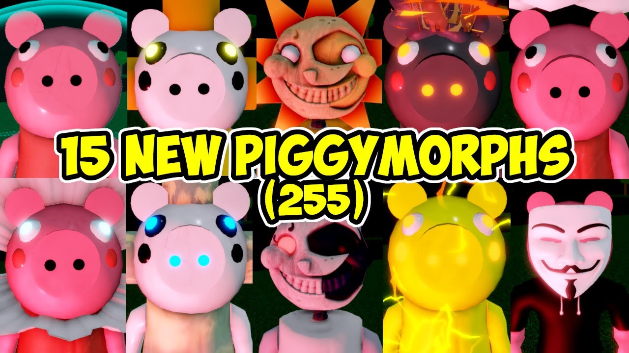 How to get ALL 15 NEW PIGGY MORPHS in Find the Piggy Morphs 255