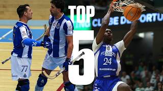 TOP 5 ⚡ Magia de GONÇALO ALVES lidera o caminho para as meias-finais
