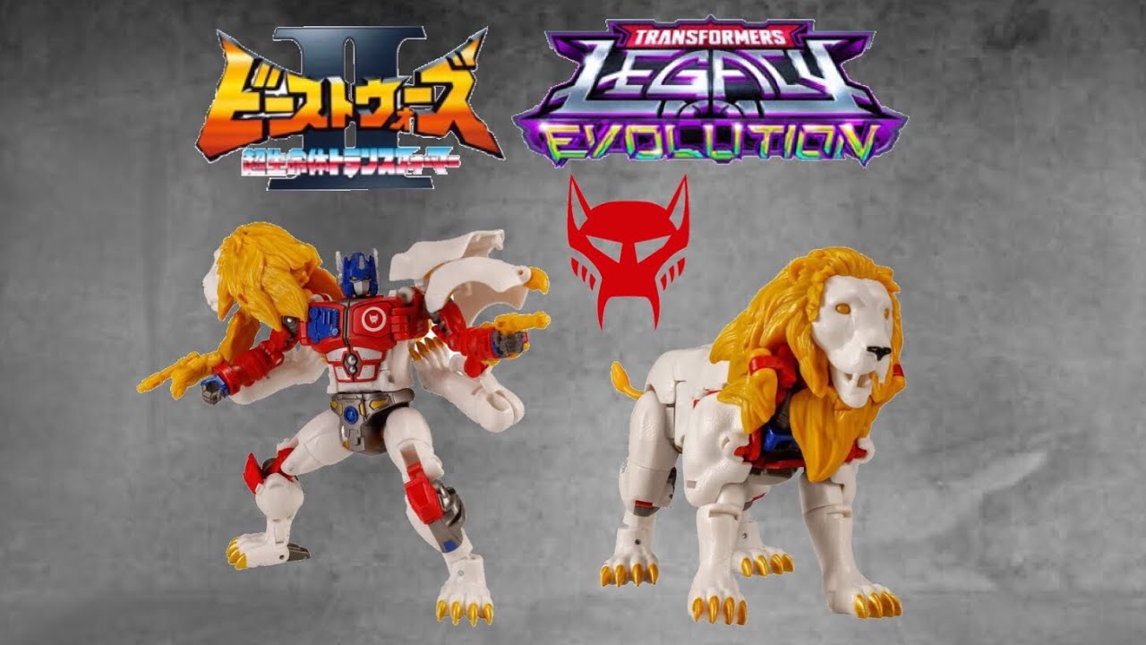 Transformers Legacy Evolution Beast Wars 2 Maximal Leo Prime/Lio Convoy YouTube