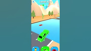 Walkthrough Shape Shifting 2 l Beaming Drive Level 421 Android iOS Game #Shorts