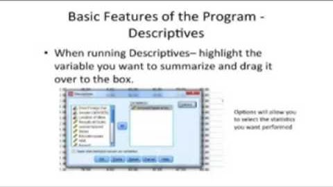 Tutorial Introduction to SPSS