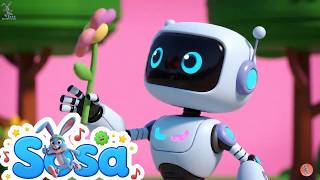 Der Roboter-Tanz! 🤖✨ Tanzlied mit Klick-Klack &amp; Stopptanz-Spiel | Sosa Kinderlieder