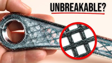 Deze 3D-printer gebruikt ECHTE, doorlopende koolstofvezels (niet gehakt)