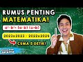 Rumus penting di matematika wajib pakai ini