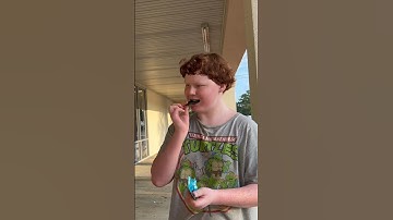 He begged us to eat the one chip challenge and this happened