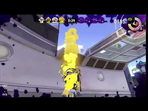 【Splatoon2ローラーキル集】ピースサイン