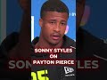 Sonny Styles On Payton Pierce #ohiostatefootball #CollegeFootball