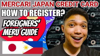 NEW! MERCARI CREDIT CARD! HOW TO MAKE A MERU CARD FOR FOREIGNERS IN JAPAN #gaijinworld #mercarijapan