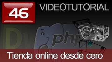 Tutorial: Como hacer tienda online en PHP con Dreamweaver. Capitulo 46