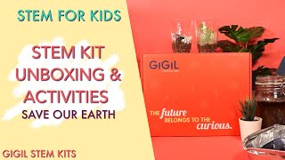 Earth Day STEM Kit Save Our Earth STEM Box Celebrate Earth Day Science for Kids