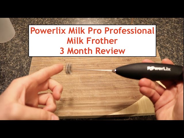 FoodVille MF02 Rechargeable Milk Frother Review 