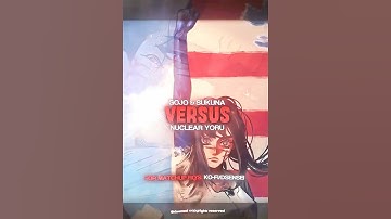 GOJO & SUKUNA VS YORU (WAR DEVIL) || JJK VS CSM || 4K 120FPS