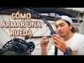 Cambié la llanta de mi MTB, de nuevo! - Cómo enrayar una rueda de bicicleta. #MecanicaEnCasa.