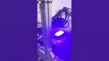 How to Print Variable QR Code on Plastic Structures by CYCJET UV High-resolution Inkjet Printer