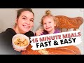 4 QUICK & EASY MEALS ON A BUDGET | 15 MINUTE MEALS FOR BUSY MOMS | THE SIMPLIFIED SAVER