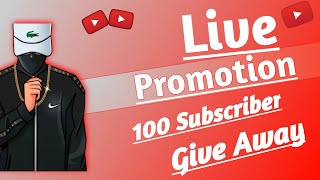 Live Promotion 100 Subscriber Hive Away