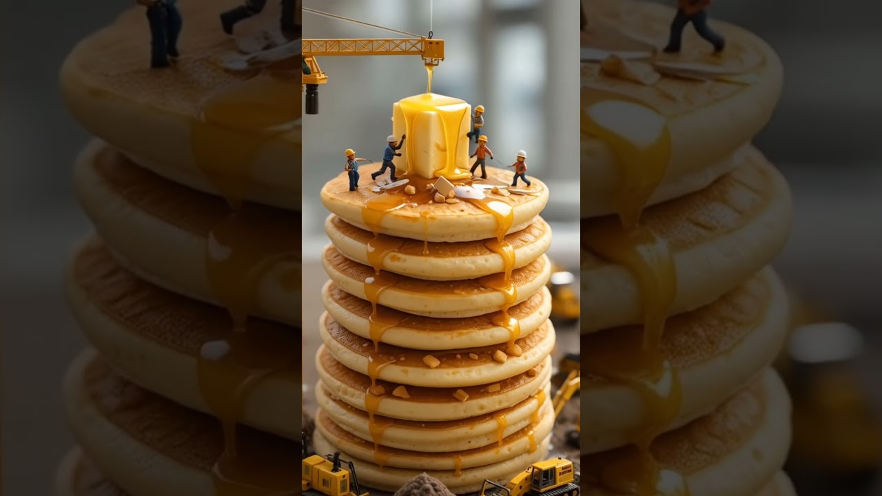 "Not a Building Site—It’s a GIANT Breakfast Project!"