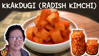 YUMMIEST Korean Radish Kimchi Kkaktugi (깍두기)